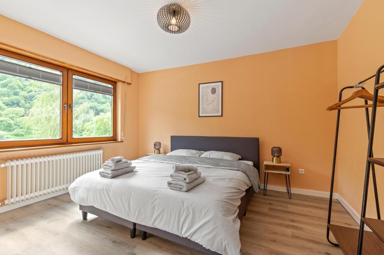Haus Blaue Traube Mit Moselblick Apartment Ediger-Eller Exterior foto