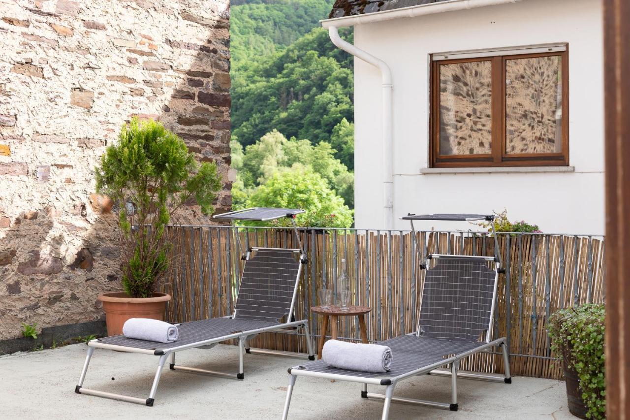 Haus Blaue Traube Mit Moselblick Apartment Ediger-Eller Exterior foto
